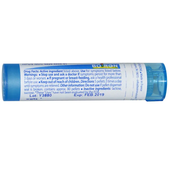 Boiron, Single Remedies, Туя западная, 6C, 80 драже