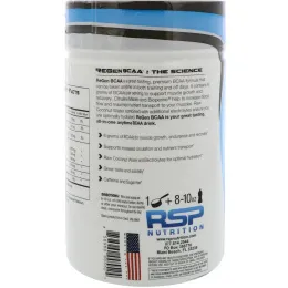 RSP Nutrition, ReGen BCAA, Фруктовый пунш, 9,3 унции (264 г)