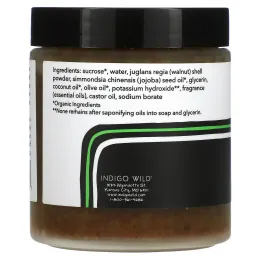Indigo Wild, Zum Face, Скраб для лица розмарин-мята & грецкий орех и сахар, 4 унции