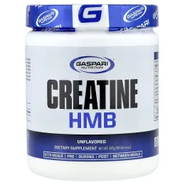 Gaspari Nutrition, креатин HMB, без добавок, 225 г