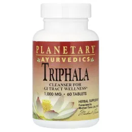 Planetary Herbals, Ayurvedics, трифала, 60 таблеток