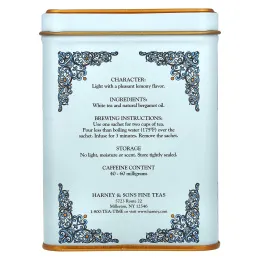 Harney & Sons, HT Tea Blends, смесь чая с белым бергамотом, 20 пакетиков, 40 г (1,4 унции)