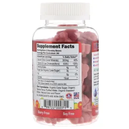 CORAL LLC, Жевательные конфеты с кальцием для детей, со вкусом вишни, 60 жевательных таблеток