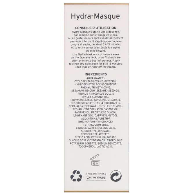 Embryolisse, Увлажняющая маска, 60 мл