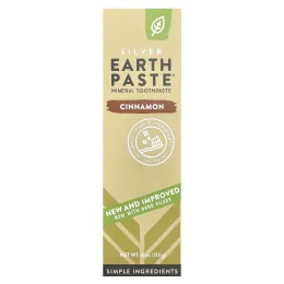 Redmond Trading Company, Паста Earthpaste, Удивительная натуральная зубная паста с корицей, 4 унции (113 г)