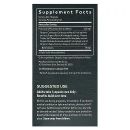 Gaia Herbs, Смесь грибов для иммунитета, 40 веганских капсул