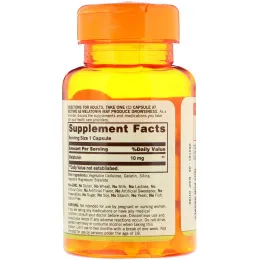 Sundown Naturals, Мелатонин, две упаковки по 10 мг, 90 капсул в каждой