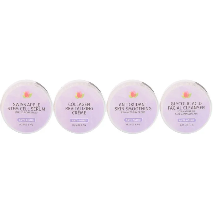 Reviva Labs, 5-Day Trial Kit, Anti-Aging, 4 Piece Kit, 0.25 oz (7 g) Each