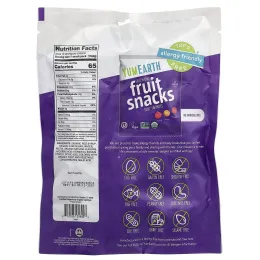 YumEarth, органические фруктовые снеки, ассорти любимых вкусов, 10 упаковок по 19,8 г (0,7 унции)