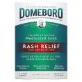 Domeboro, Medicated Soak, средство от сыпи, 12 пакетиков с порошком по 2,7 г (0,1 унции)