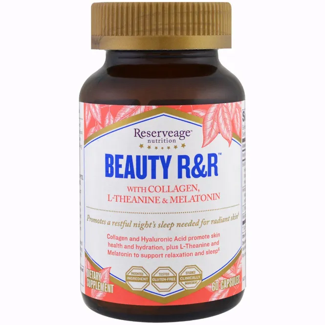 ReserveAge Nutrition, Красота, отдых и восстановление, 60 капсул