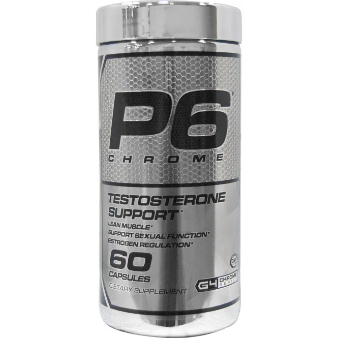 Cellucor, P6 Chrome, Testosterone Support, 60 Capsules