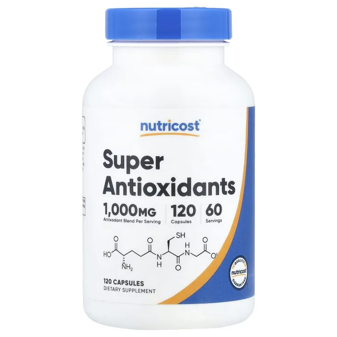 Nutricost, суперантиоксиданты, 120 капсул