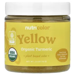 Nutricost, Nutricolor™, желтая органическая куркума, 70 г (2,5 унции)