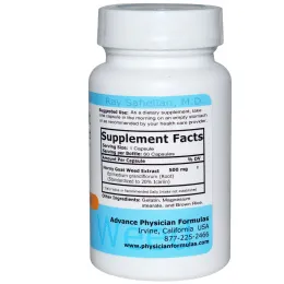 Advance Physician Formulas, Inc., Экстракт горянки крупноцветковой, 500 мг, 60 капсул