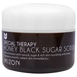 Mizon, Скраб с медом и черным сахаром, 3,17 унции (90 г)