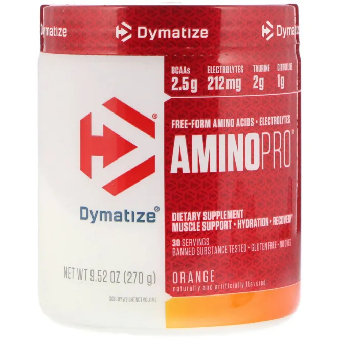Dymatize Nutrition, AminoPro, апельсин, 9,52 унц. (270 г)