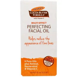 Palmer's, Формула с маслом какао, масло для лица, улучшающее состояние кожи, 1 жид. унция (30 мл)