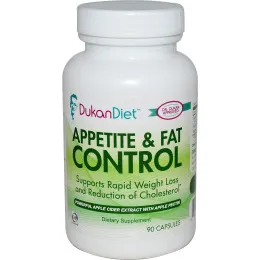 Dukan Diet, Контроль аппетита и лишнего веса, 90 капсул