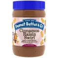 Peanut Butter & Co., Корично-изюмовый свирл, Арахисовое масло, смешанное с корицей и изюмом, 16 унций (454 г)