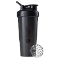 Blender Bottle, Блендерная бутылка, классическая с петлей, черная, 28 унций