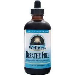 Source Naturals, Wellness Дышите свободно 8 унций