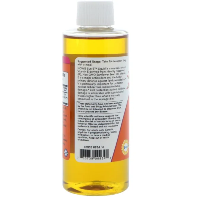 Now Foods, Sun-E Liquid, 18,800 IU, 4oz