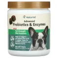 NaturVet, Улучшенные пробиотики и ферменты, а также пробиотик Vet Strength PB6 для собак, 120 жевательных таблеток