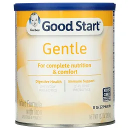 Gerber, Good Start, Gentle, детская смесь с железом, от 0 до 12 месяцев, 360 г (12,7 унций)