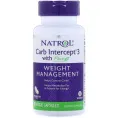 Natrol, Carb Intercept 3 with Phase 2 Carb Controller, 60 Veggie Caps