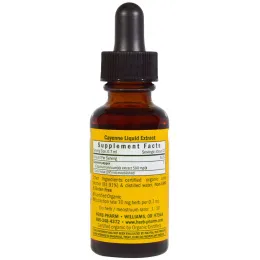Herb Pharm, Кайенский перец, 1 жидкая унция (30 мл)
