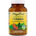 MegaFood, Витамин Е и Селен, 60 таблеток