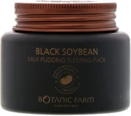 Botanic Farm, Black Soybean Milk Pudding Sleeping Pack, 90 ml