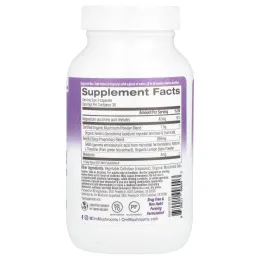 Om Mushrooms, средство для здорового сна на основе рейши с ГАМК, L-теанином и мелатонином, 1500 мг, 90 растительных капсул (500 мг в 1 капсуле)