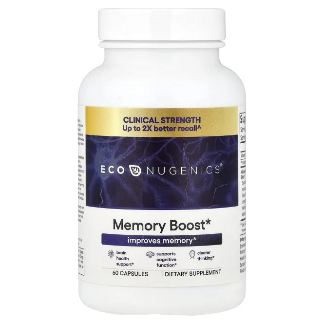 Econugenics, Memory Boost, 60 капсул
