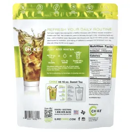 Chike Nutrition, протеиновый холодный чай, со вкусом зеленого чая и лимонада, 287 г (10,1 унции)