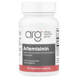 Allergy Research Group, артемизинин, 90 вегетарианских капсул (100 мг в 1 капсуле)