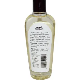 Hobe Labs, Масло с витамином E, 7,500 МЕ, 4 жидкие унции (118 мл)