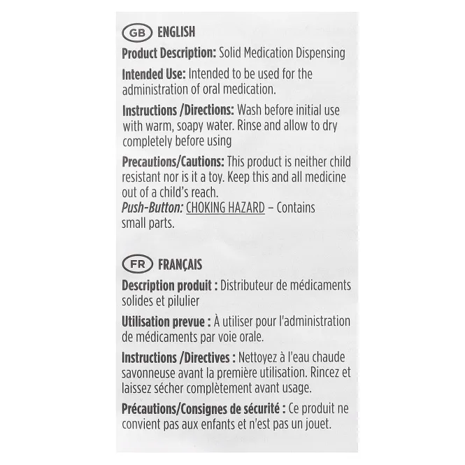 Ezy Dose, контейнер для таблеток, 3 шт.