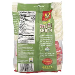 Sun-Maid, мини-снеки из органического изюма, сушеного на солнце, 12 упаковок по 0,5 унции