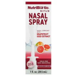 NutriBiotic, назальный спрей, с экстрактом семян грейпфрута, 29,5 мл (1 жидк. унция)