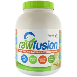 RawFusion, Plant-Based Protein Dusion, Banana Nut, 66.6 oz (1887.6 g)