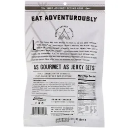 Country Archer Jerky, Натуральная вяленая индейка, пропитанная ароматом пекана, 8 унц. (226,8 г)