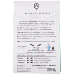 Pique Tea, Organic Sencha Green Tea, 14 Packets, 0.30 oz (8.4 g)