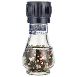 Drogheria & Alimentari, органическая мельница из 4 перцев горошком, 35 г (1,24 унции)