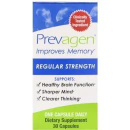 Prevagen (Quincy-Bioscience), Prevagen, Regular Strength, 30 Capsules