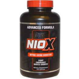 Nutrex Research, Niox, заряд оксида азота, 120 капсул