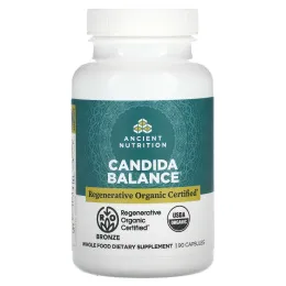 Ancient Nutrition, Candida Balance, 90 капсул