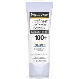 Neutrogena, Ultra Sheer, не оставляющий следов солнцезащитный крем с SPF 100+, 3 жидкие унции (88 мл)