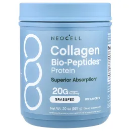 NeoCell, протеин Collagen Bio-Peptides™, без добавок, 567 г (20 унций)